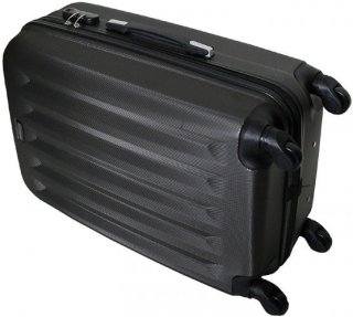 Средний пластиковый чемодан 64 л Vip Collection Benelux 24 Grey