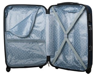 Средний пластиковый чемодан 64 л Vip Collection Benelux 24 Navy