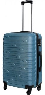 Средний пластиковый чемодан 64 л Vip Collection Costa Brava 24 Blue