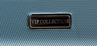 Средний пластиковый чемодан 64 л Vip Collection Costa Brava 24 Blue
