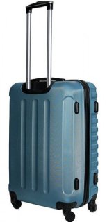 Средний пластиковый чемодан 64 л Vip Collection Costa Brava 24 Blue