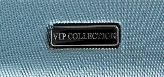 Средний пластиковый чемодан 64 л Vip Collection Costa Brava 24 Blue