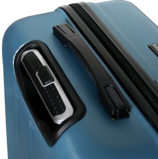Средний пластиковый чемодан 64 л Vip Collection Costa Brava 24 Blue