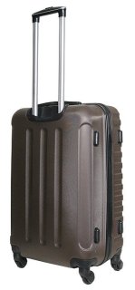 Средний пластиковый чемодан 64 л Vip Collection Costa Brava 24 Brown
