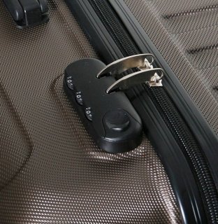 Средний пластиковый чемодан 64 л Vip Collection Costa Brava 24 Brown
