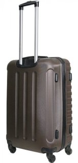 Средний пластиковый чемодан 64 л Vip Collection Costa Brava 24 Brown