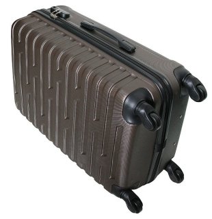 Средний пластиковый чемодан 64 л Vip Collection Costa Brava 24 Brown