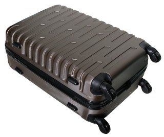 Средний пластиковый чемодан 64 л Vip Collection Costa Brava 24 Brown