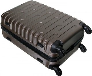 Средний пластиковый чемодан 64 л Vip Collection Costa Brava 24 Brown