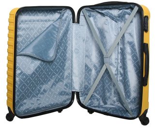 Средний пластиковый чемодан 64 л Vip Collection Costa Brava 24 Yellow