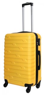 Средний пластиковый чемодан 64 л Vip Collection Costa Brava 24 Yellow