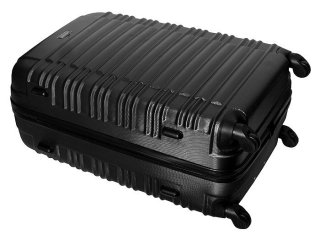 Средний пластиковый чемодан 64 л Vip Collection Nevada 24 Black