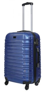 Средний пластиковый чемодан 64 л Vip Collection Nevada 24 Blue