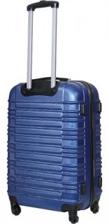 Средний пластиковый чемодан 64 л Vip Collection Nevada 24 Blue