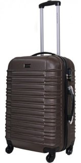 Средний пластиковый чемодан 64 л Vip Collection Nevada 24 Coffee