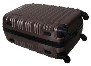 Средний пластиковый чемодан 64 л Vip Collection Nevada 24 Coffee