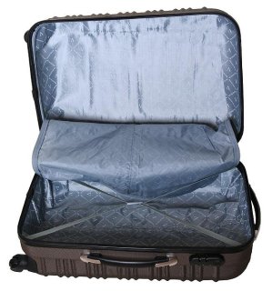 Средний пластиковый чемодан 64 л Vip Collection Nevada 24 Coffee