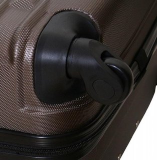 Средний пластиковый чемодан 64 л Vip Collection Nevada 24 Coffee