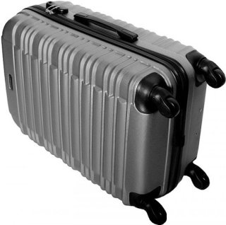 Средний пластиковый чемодан 64 л Vip Collection Nevada 24 Silver