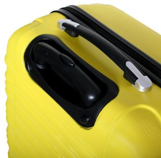 Средний пластиковый чемодан 64 л Vip Collection Nevada 24 Yellow