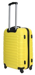 Средний пластиковый чемодан 64 л Vip Collection Nevada 24 Yellow