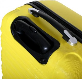 Средний пластиковый чемодан 64 л Vip Collection Nevada 24 Yellow