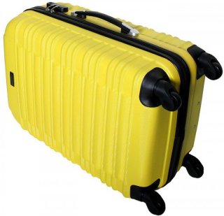 Средний пластиковый чемодан 64 л Vip Collection Nevada 24 Yellow