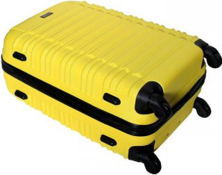 Средний пластиковый чемодан 64 л Vip Collection Nevada 24 Yellow