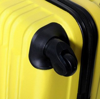 Средний пластиковый чемодан 64 л Vip Collection Nevada 24 Yellow