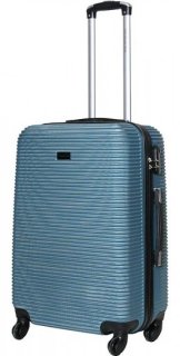 Средний пластиковый чемодан 64 л Vip Collection Sierra Madre 24 Blue