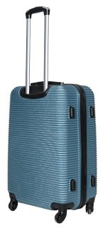 Средний пластиковый чемодан 64 л Vip Collection Sierra Madre 24 Blue