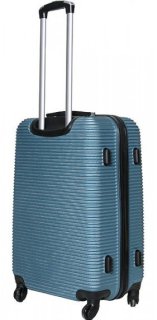 Средний пластиковый чемодан 64 л Vip Collection Sierra Madre 24 Blue
