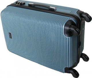 Средний пластиковый чемодан 64 л Vip Collection Sierra Madre 24 Blue