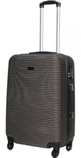 Средний пластиковый чемодан 64 л Vip Collection Sierra Madre 24 Brown