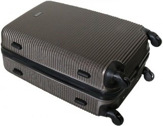 Средний пластиковый чемодан 64 л Vip Collection Sierra Madre 24 Brown