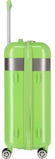 Средний пластиковый чемодан 69 л Titan Spotlight Flash Flashy Kiwi