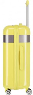 Средний пластиковый чемодан 69 л Titan Spotlight Flash Lemon Crush