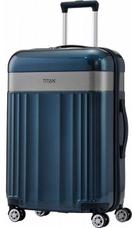 Середня пластикова валіза 69 л Titan Spotlight Flash North Sea