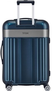 Середня пластикова валіза 69 л Titan Spotlight Flash North Sea