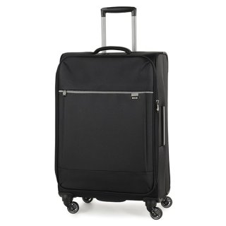 Средний текстильный чемодан 4-х колесный 57/67 л Rock Vapour-Lite II (M) Black