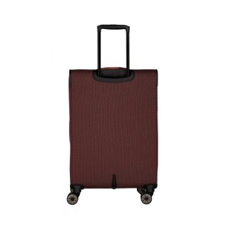 Средний тканевый чемодан Travelite Viia на 70/80 л весом 2,9 кг Розовый