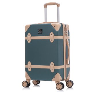 Средний винтажный чемодан Semi Line – 57,5 л, 3,5 кг Зеленый