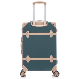 Средний винтажный чемодан Semi Line – 57,5 л, 3,5 кг Зеленый