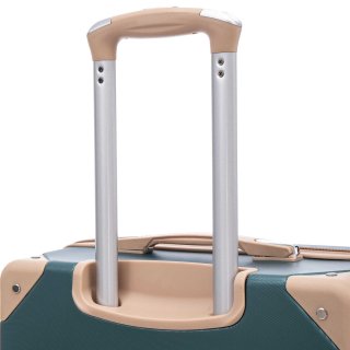 Средний винтажный чемодан Semi Line – 57,5 л, 3,5 кг Зеленый
