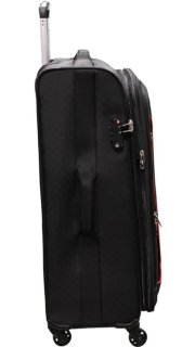 Середня валіза 69/80 л March Delta Black (M)