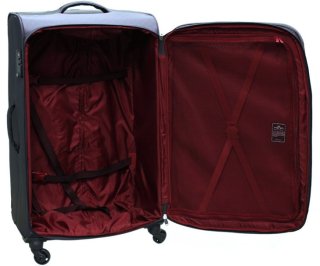 Средный чемодан 69/80 л March Delta Gray (M)