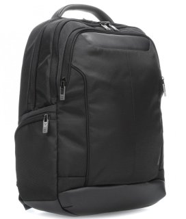 Стильный бизнес рюкзак для ноутбука диагональю 15.6" Roncato Overline, черный