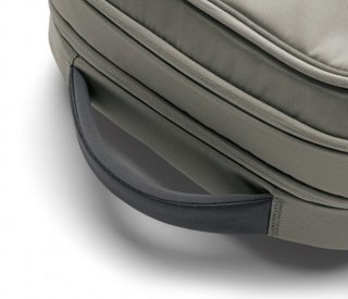Стильный бизнес рюкзак для ноутбука диагональю 15.6" Roncato Overline, серебро