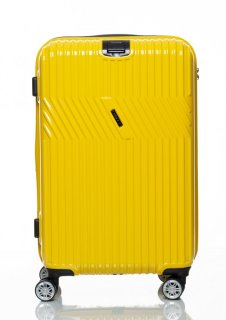Sumdex Line-S середня валіза на 60/70 л вагою 3,9 кг з полікарбонату Жовтий