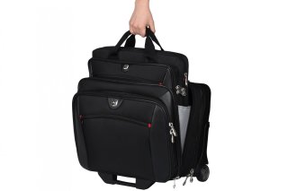 Сумка для ноутбука 16" (кейс-пилот) Wenger, Potomac Wheeled Laptop Case, чёрная